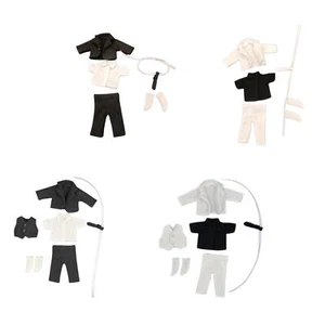 1:12 Scale Doll Clothes with Jacket Pants, Shirt & Accessories Outfit, Handmade - Picture 1 of 25