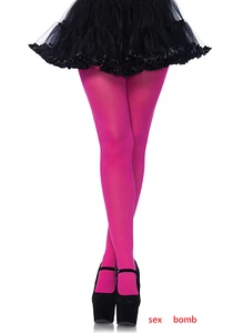 SEXY FUCHSIA One Size Underwear Lingerie Fashion GLAMOUR Matte Socks Tights! - Picture 1 of 1