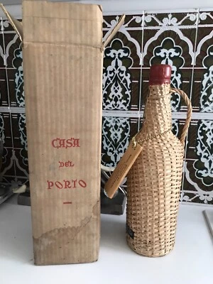 rare bouteille Magnum 1x Porto Manoel Pocas Junior Circa 1950 Vintage Port 150cl - Photo 1/4