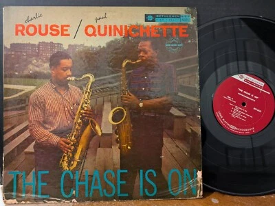 Charlie Rouse Paul Quinichette – The Chase Is On 1957 Bethlehem Wynton Kelly LP Foto 1 de 3