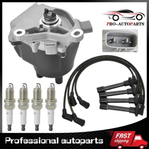 For Honda Accord EX LX Acura CL 2.3L Ignition Distributor +Spark Plug +Wireset - Bild 1 von 11