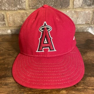Los Angeles Anaheim Angels MLB Authentic New Era 59FIFTY Fitted Hat Cap 7 - Picture 1 of 6