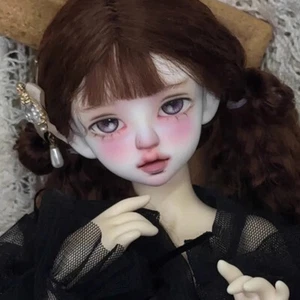 1/4 BJD Doll Resin Joint Female Bare Doll Sophisticated Girl w/Face Makeup Gift - Picture 1 of 5