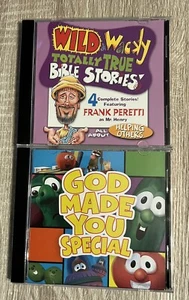 Wild and Wacky Totally True Bible & VeggieTale: God Made You ( 2 Cds, Very good) - Picture 1 of 4