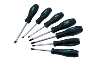 Juego de destornilladores Kamasa Tools Hammer Impact hágalo usted mismo mecánico hogar PH PZ plano mixto - Imagen 1 de 10