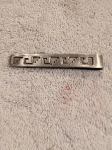 Vintage 900 Sterling Silver Men’s Bar Tie Clip 10.26 Grams, Hallmarked Mexico - Picture 1 of 5
