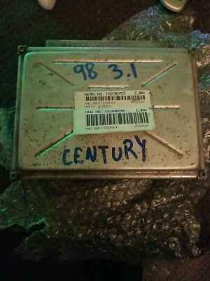 1998 BUICK LeSabre Buick Century ECM двигатель компьютерный модуль PCM # 16236757 б/у - Изображение 1 из 4