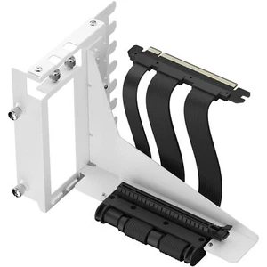 Fractal Design Flex 2 PCIe 4.0 x16 White, Halterung + Verlängerungskabel, weiß - Bild 1 von 7