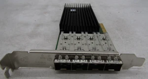 DELL SILICOM PE310G4I71LB-XR 10GB 4-Port PCIe Network Adapter 0DTV7K - Afbeelding 1 van 4