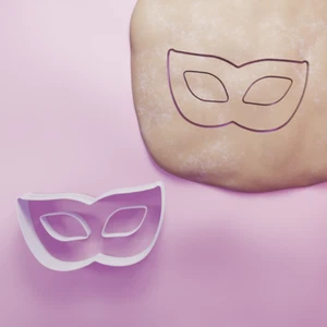Mask Cookie Cutter - Picture 1 of 4