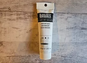 Liquitex Pro Heavy Body Acrylic Artist Paint 2-Fl Oz Tube ~ Iridescent Black - Picture 1 of 1
