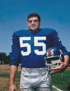 BOB SCHOLTZ NEW YORK GIANTS ACTION COLOR 8x10 - Picture 1 of 1