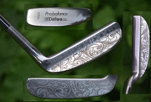 CUSTOM Daiwa PRO Balance 5705 Ornate Engraved Putter / Napa 8802 / ATEMBERAUBEND! - Bild 1 von 23