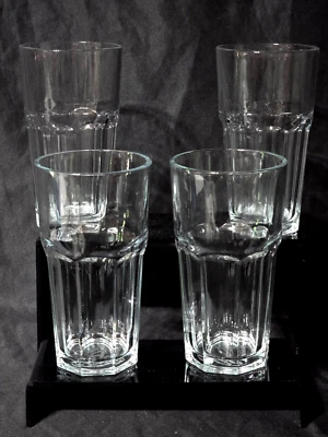 ROYALEX 6.25" Vaso para Bebidas de Té Helado - Idéntico a LIBBEY DURATUFF - Juego de 4 Foto 1 de 4