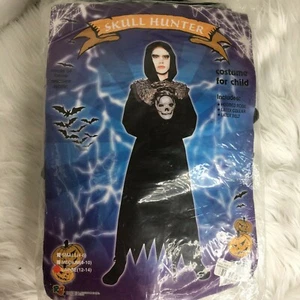 Child Skull Hunter Halloween Costume Large Size 12-14 Unisex - Picture 1 of 7
