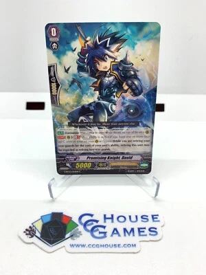 Cardfight!! Vanguard TCG - Promising Knight, David - Normal Unit *CCGHouse* - Image 1 of 3