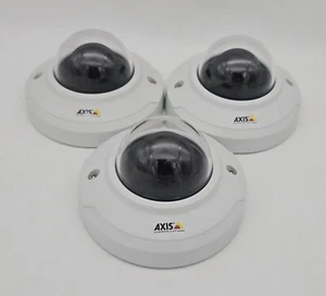 *LOT OF 3* AXIS M3046-V PoE Mini Dome Network Camera's 0806-001 - Picture 1 of 8