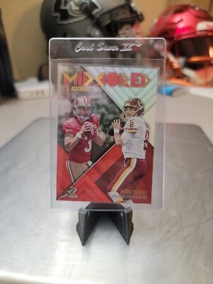 2017 Panini XR Football Mirrored  #MCK C.J. Beathard Kirk Cousins 12 /25 - Image 1 of 2