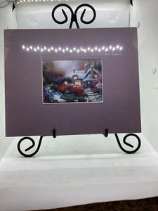 Thomas Kinkade, Evening At Swanbrooke Cottage Print. 1998 - Picture 1 of 2