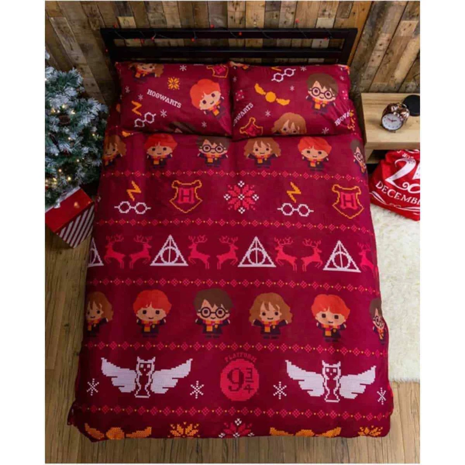 Harry Potter Double Reversible Duvet Set w/ Pillowcases 6795 Duvet Cover - Image 1 of 1