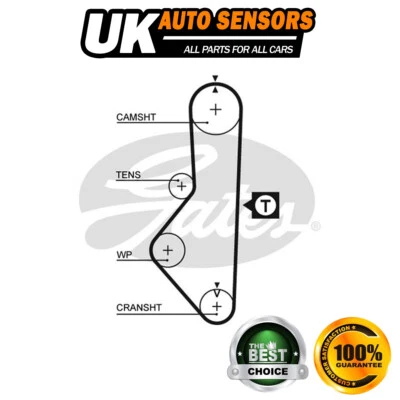 Fits Mazda B Series 626 2.0 2.0 T Gates Timing Belt -7960 - Image 1 of 4