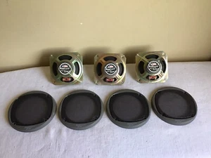 Untested RS1100 Roadmaster 6 Speaker Set With 4 Covers Model#09080 - Picture 1 of 4