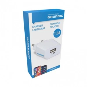Grundig Ladestecker mit USB 1 Port 1,0 A Charger Ladegerät für Handy, Tablet PC - Bild 1 von 3