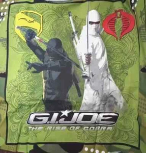 G.I.Joe storm shadow fun fabric piece crafts 2pc pillow panels - Picture 1 of 2