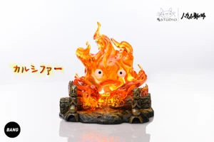 ShenYin Studios Howl's Moving Castle Calcifer Resina Estatua 13cm Led - Imagen 1 de 6