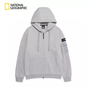 National Geographic Magay Hooded Pull-up Jacket M/GREY ASIAN FIT - Bild 1 von 7