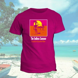 T-Shirt Endless Summer Inspired from The Documentary Film Of Bruce Brown Luxury - Picture 1 of 23