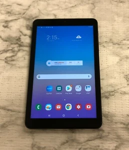 SAMSUNG TAB A SM-T387A 8" 32GB (AT&T ONLY) WIFI+LTE BLACK| W@TER D@MAGE AS IS - Picture 1 of 6