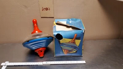 # DDR Spielzeug Plastik # Duroplast # Blech # Holz# Brummkreisel mit OVP - Bild 1 von 4