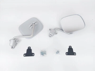 Par de espejos retrovisores aptos para Toyota Land Cruiser serie 40 FJ40 FJ45 BJ40 1970-84 Foto 1 de 4