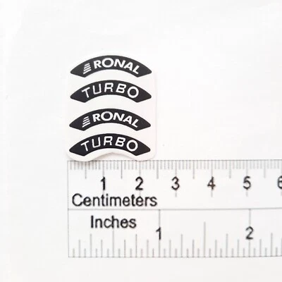 RC 1/10 Scale Wheels Stickers Decal Rim Car Drift Onroad Garage Miniature Body - Image 1 of 4