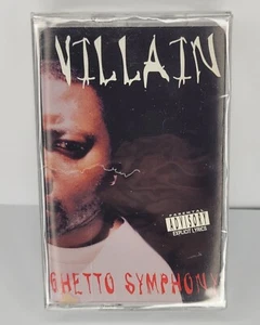 Villain Ghetto Symphony Cassette Factory Sealed Chicago Gangsta Rap Hip Hop Rare - Picture 1 of 12