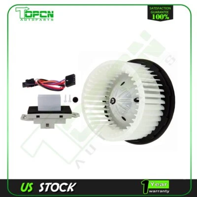 Blower Motor and Resistor Front For 2003-2006 Chevrolet Suburban 1500 04-05 2500 Foto 1 de 4