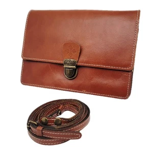Patricia Nash Lanza Leather Crossbody Organizer Bag - Picture 1 of 9