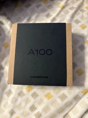 New! Cambridge Audio Melomania A100 Earbuds - in Ear True Wireless Earbuds Black