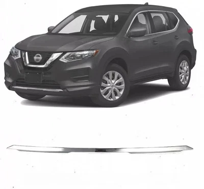 Moldura de cubierta de parachoques delantero cromada para Nissan Rogue 2017-2020 Foto 1 de 4