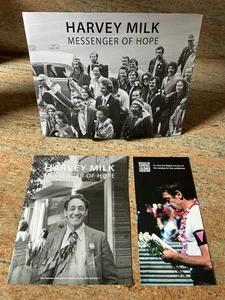 Harvey Milk 62 pp Photo Book “Messenger Of  Hope” San Francisco Gay Pride LGBTQ - Picture 1 of 3