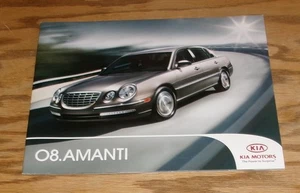 Kia Amanti Deluxe 2008 original folleto de ventas 08 - Imagen 1 de 2
