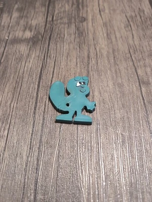 Figura Rocky the Squirrel Springee 1969, General Mills Cereal Premium, Bullwinkle Foto 1 de 4