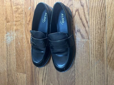 Aldo Shoes Womens Size 6.5 Black Loafers Slip On Comfort Flex Office Work Shoe - Image 1 of 4