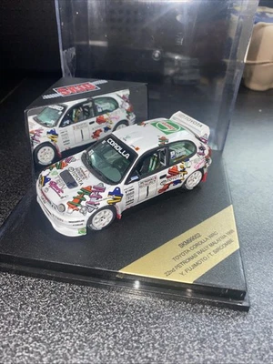 Vitesse SKID SKM99002 1:43 Toyota Corolla WRC Malaysia 1998 Mint Model Box Wear - Image 1 of 4