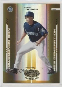 2004 Leaf Certified Materials Gold Mirror /25 Greg Dobbs #256 Rookie RC - Picture 1 of 4