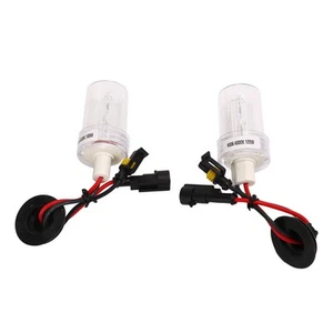 ・1 Pair Car Headlight Bulb High Brightness 6000K 100W Xenon Bulb Auto Parts - Picture 1 of 12