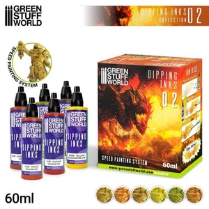 Green Stuff World Paint Set - Dipping collection 02 (Orange/Yellow) - Picture 1 of 2