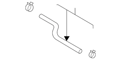 Подлинный гидравлический шланг тормоза Subaru 26541FN100 - Изображение 1 из 2