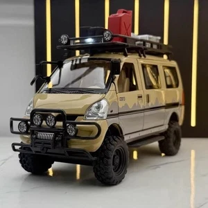 Furgoneta todoterreno clásica modelo de coche de aleación 1:24 - Imagen 1 de 8